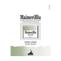 Akvarelna boja Maimeri Blu – polusuha posudica 1,5 ml – Zelena zemlja