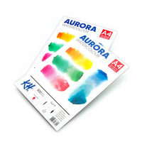 Akvarelni blok AURORA hot press - 12 listova | različiti formati — slika 3