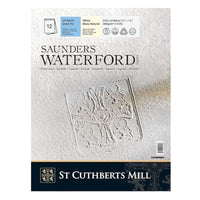 Akvarelni blok CANSON Saunders Waterford CP bijeli 300 g/m² 23 × 31 cm