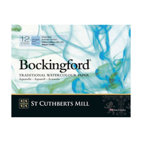 Akvarelni blok CANSON St Cuthberts Bockingford CP bijeli 300 g/m² - 12 listova