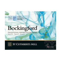 Akvarelni blok CANSON St Cuthberts Bockingford CP bijeli 300 g/m² - 12 listova