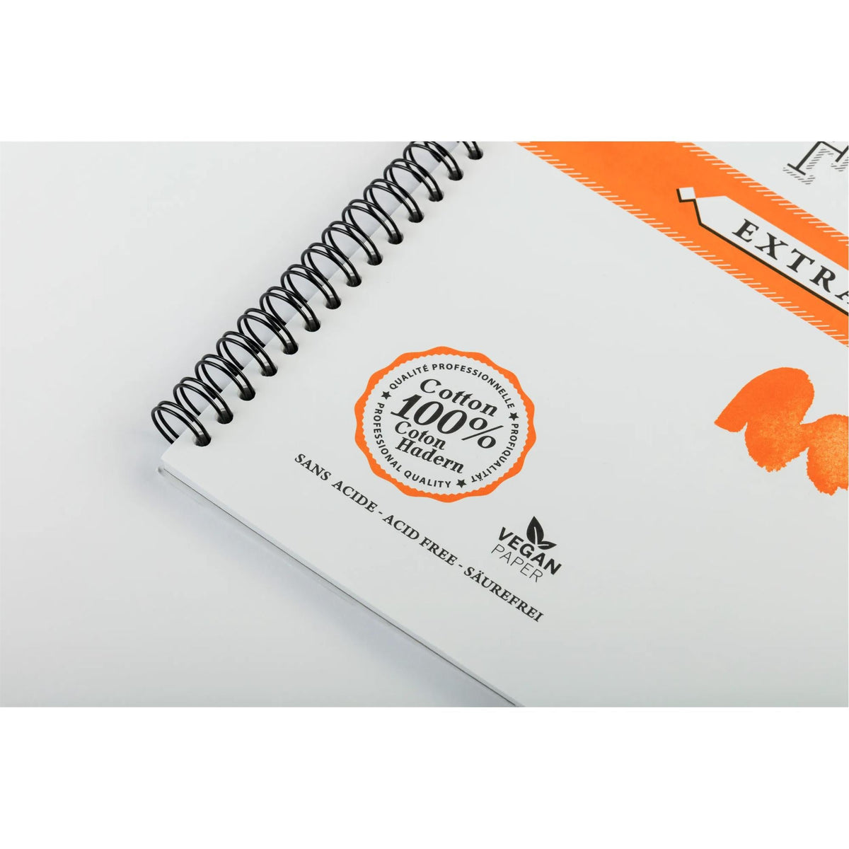 Akvarelni blok CLAIREFONTAINE Fontaine HP ekstra bijeli 300 g/m² 12 x 18 cm - 12 listova