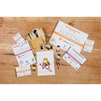 Akvarelni blok CLAIREFONTAINE Fontaine HP ekstra bijeli 300 g/m² 12 x 18 cm - 12 listova