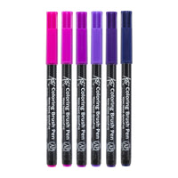 Akvarelni flomasteri s kistom SAKURA Koi Galaxy / set od 6 kom