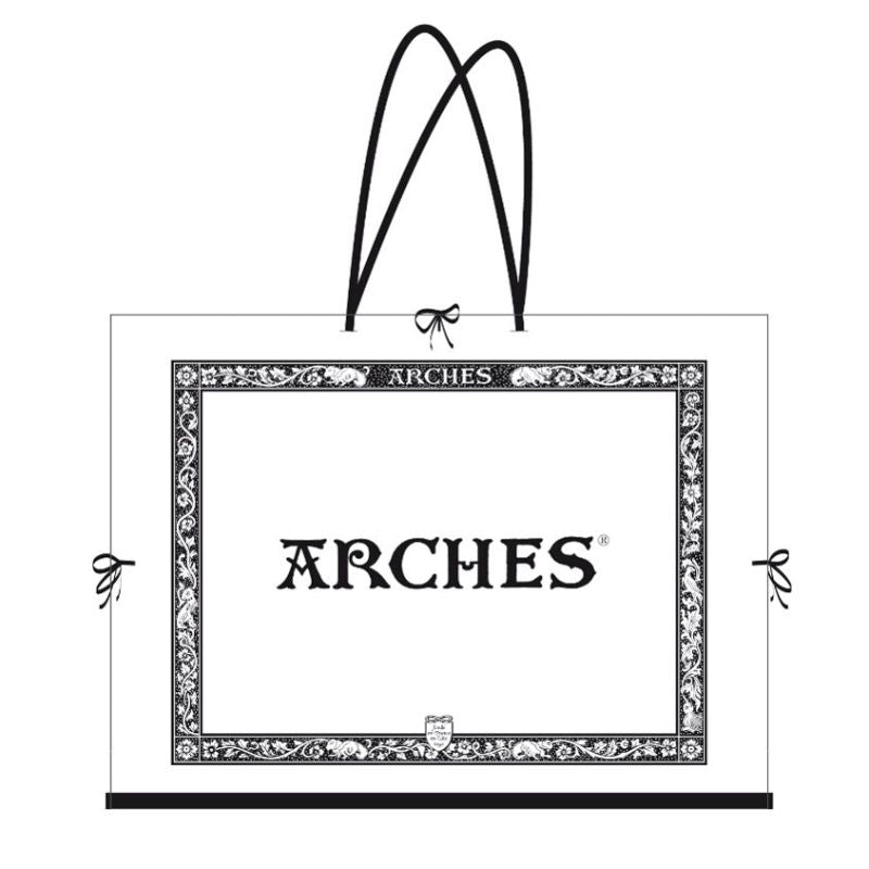 Akvarelni papir u arcima ARCHES Cold Pressed 185 g/m2 56 x 76 cm - set 5 kom