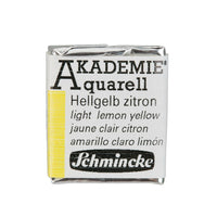 Akvarel boje Schmincke AKADEMIE 1/2 posudice – 222 svijetla limun žuta