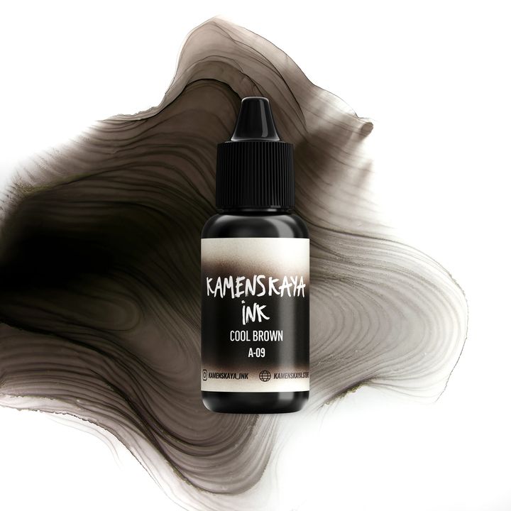Alkoholna tinta KAMENSKAYA A-LINE 15 ml | različite nijanse - hladno smeđa