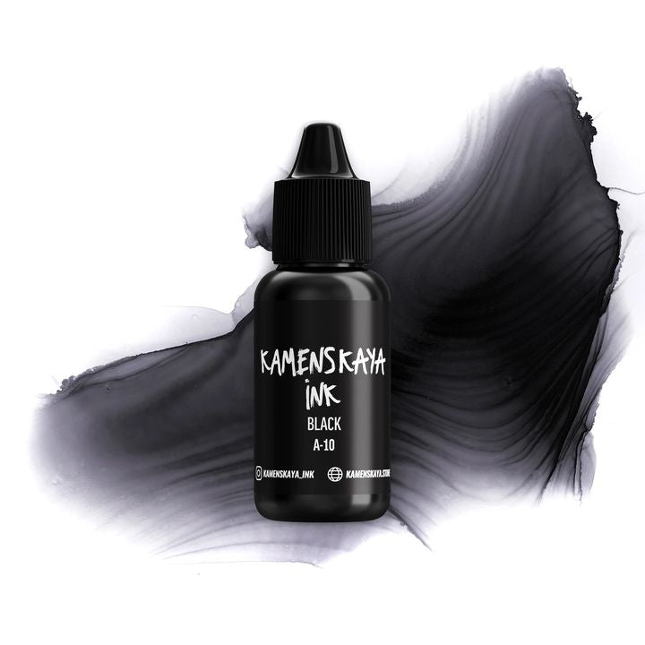 Alkoholna tinta KAMENSKAYA A-LINE 15 ml | različite nijanse - crna