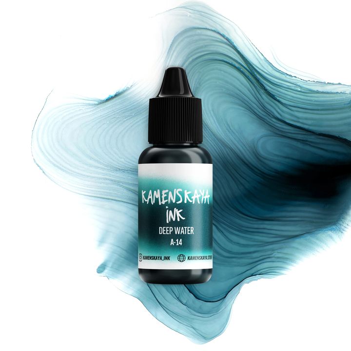 Alkoholna tinta KAMENSKAYA A-LINE 15 ml | različite nijanse - duboka voda