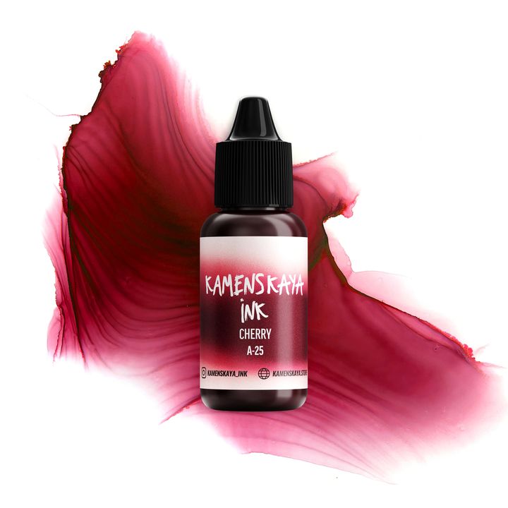 Alkoholna tinta KAMENSKAYA A-LINE 15 ml | različite nijanse - trešnja