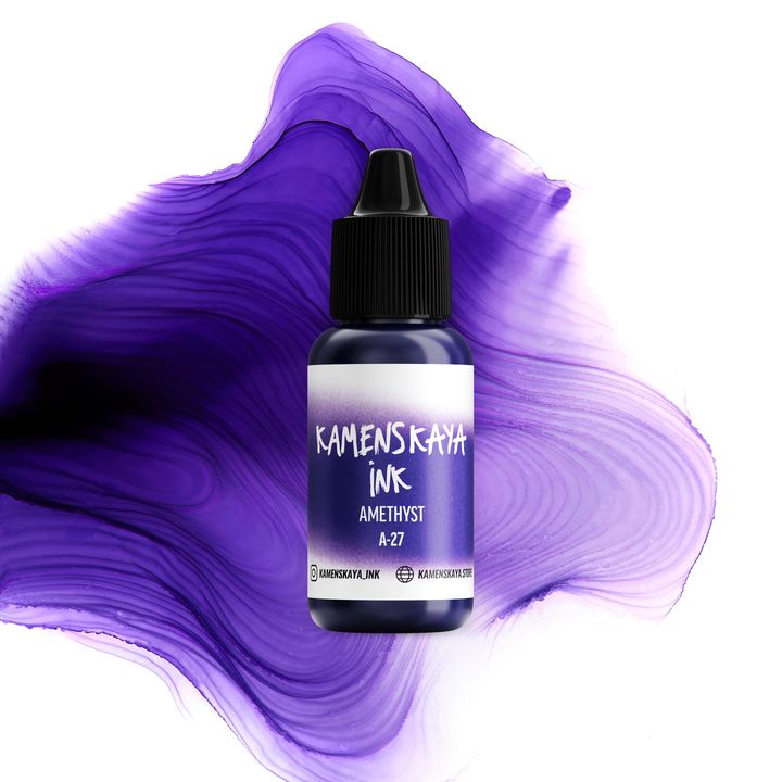 Alkoholna tinta KAMENSKAYA A-LINE 15 ml | različite nijanse - ametist