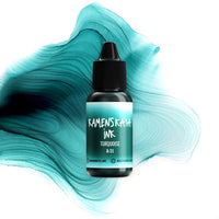 Alkoholna tinta KAMENSKAYA A-LINE 15 ml | različite nijanse - tirkizna