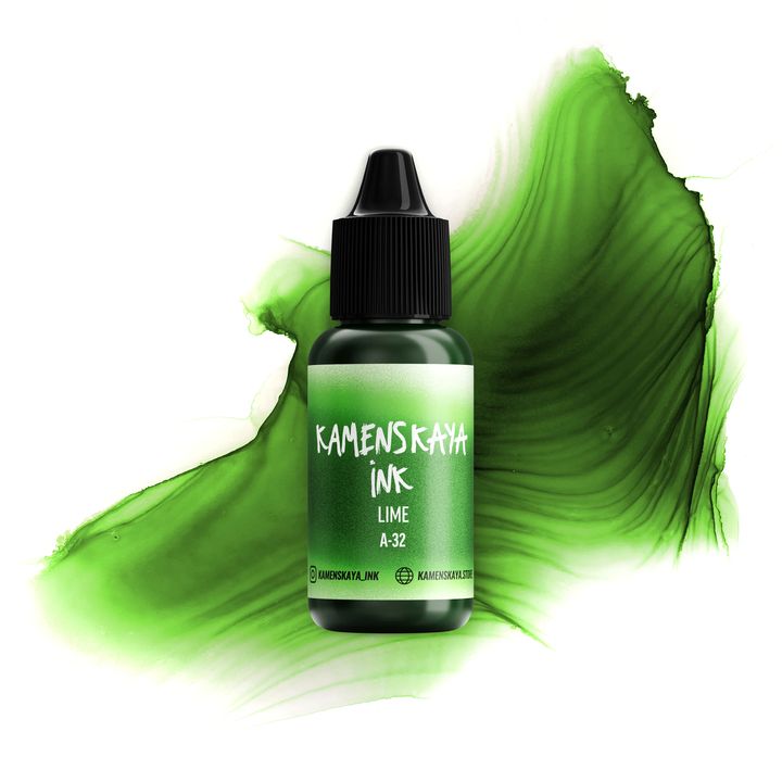Alkoholna tinta KAMENSKAYA A-LINE 15 ml | različite nijanse - vapno