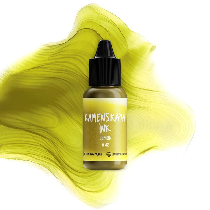 Alkoholna tinta KAMENSKAYA A-LINE 15 ml | različite nijanse - limun