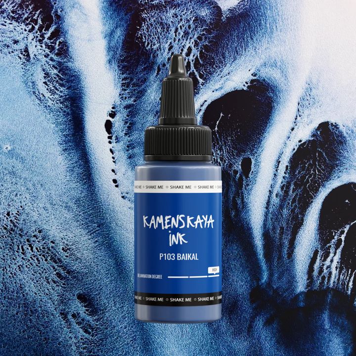 Alkoholna tinta Kamenskaya Delaminating 30ml – P-103 Bajkal
