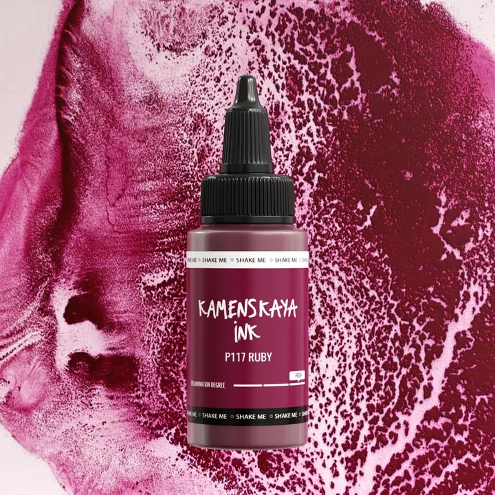 Alkoholna tinta Kamenskaya Delaminating 30ml – P-117 Rubinska