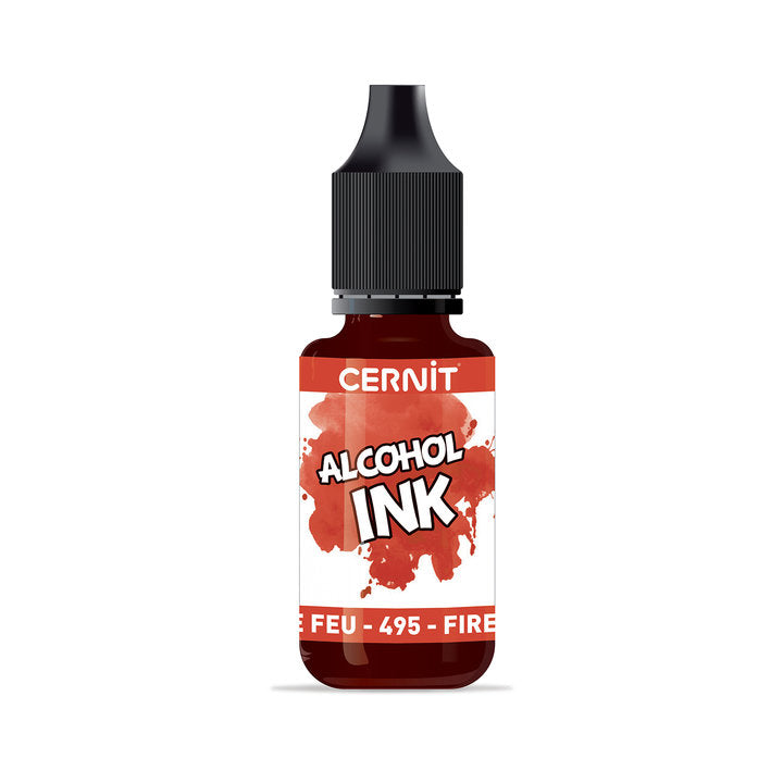 Alkoholna tinta u boji CERNIT 20 ml – 495 vatreno crvena