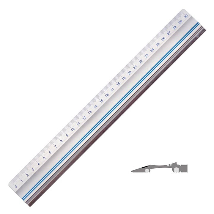 Aluminijsko ravnalo za rezanje LENIAR | različite duljine — slika 2