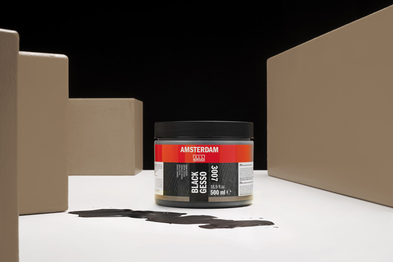 ROYAL TALENS Amsterdam crni akrilni gesso 500 ml