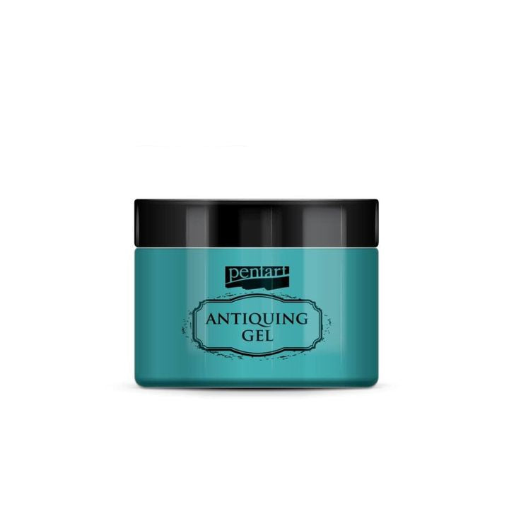 Antik gel Pentart 150 ml – patina plava