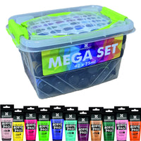 Set akrilnih boja ACRYL PRO Kompozit u kutiji - 42 x 75 ml