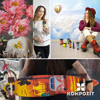 Set akrilnih boja ACRYL PRO Kompozit u kutiji - 42 x 75 ml