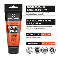 Set akrilnih boja Kompozit ACRYL PRO BOX 73 x 75 ml
