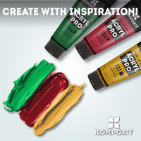 Set akrilnih boja Kompozit ACRYL PRO BOX 73 x 75 ml