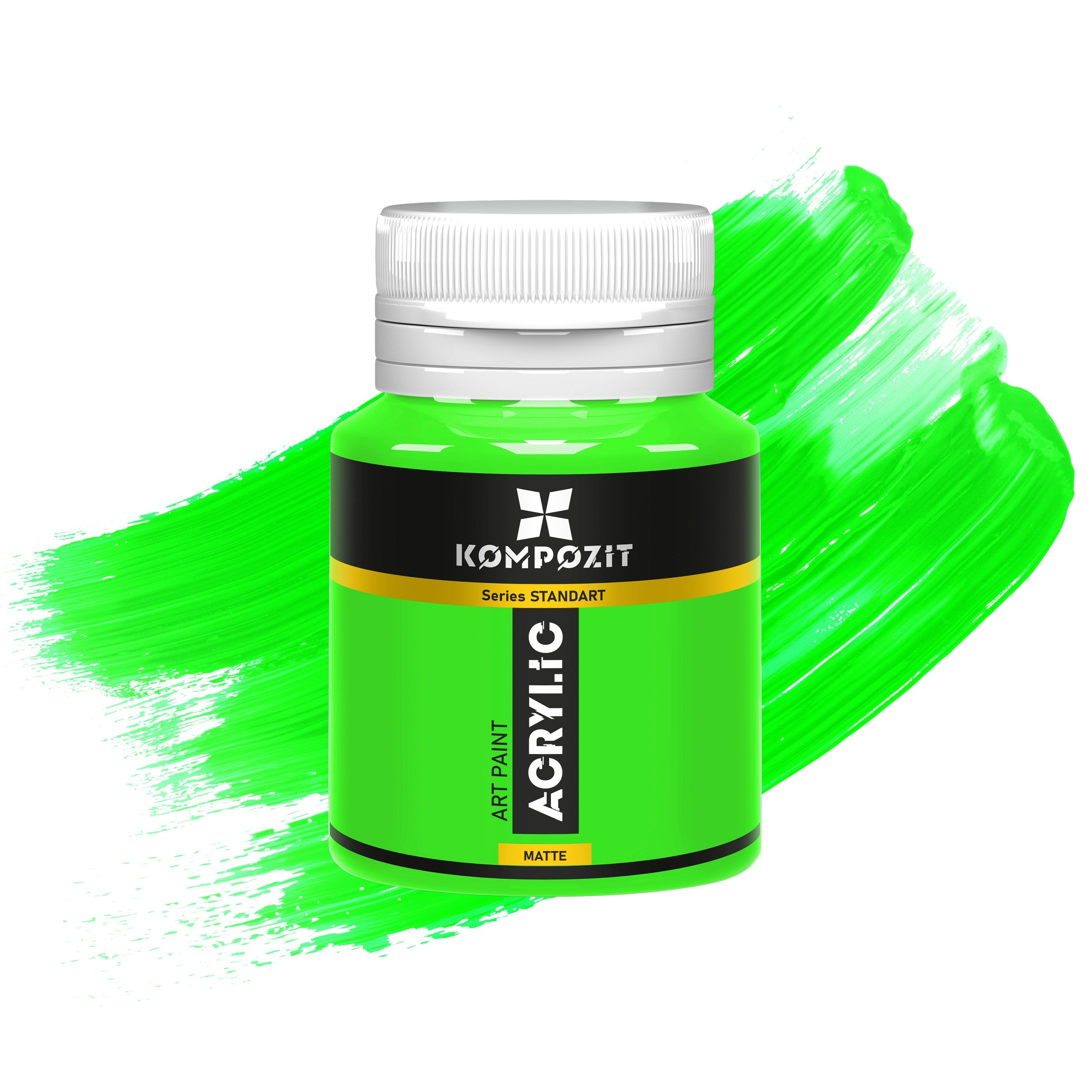 Akrilna boja STANDART Kompozit Fluorescent 20 ml – 112 Fluorescentna zelena