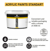 Akrilna boja STANDART Kompozit 2500 ml