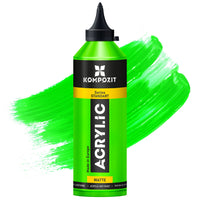 Akrilna boja Kompozit STANDART Fluorescent 500 ml – 112 Fluorescentna zelena