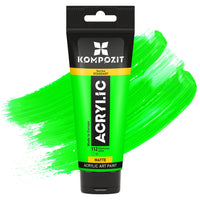 Akrilna boja Kompozit STANDART Fluorescent 75 ml – 112 Fluorescentno zelena