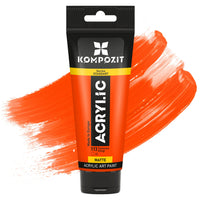 Akrilna boja Kompozit STANDART Fluorescent 75 ml – 113 Fluorescentno narančasta