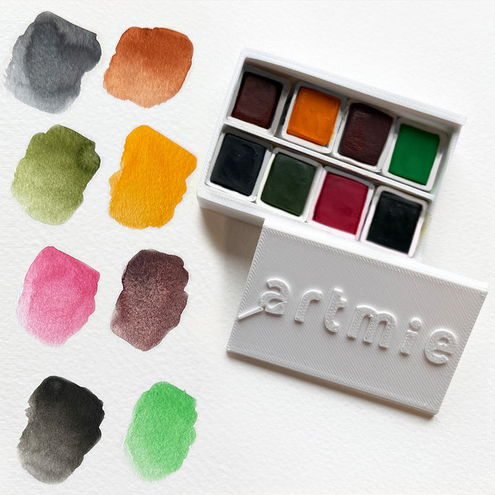 ARTMIE Solo Goya akvarel set - 8 komada - Bakin vrt