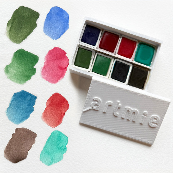 ARTMIE Solo Goya akvarel set - Ruže u kiši