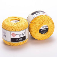 Bavlnená priadza YarnArt Violet 50 g  | rôzne farby — obrázok 8