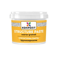 Biela hrubozrnná štruktúrovacia pasta od Kompozit