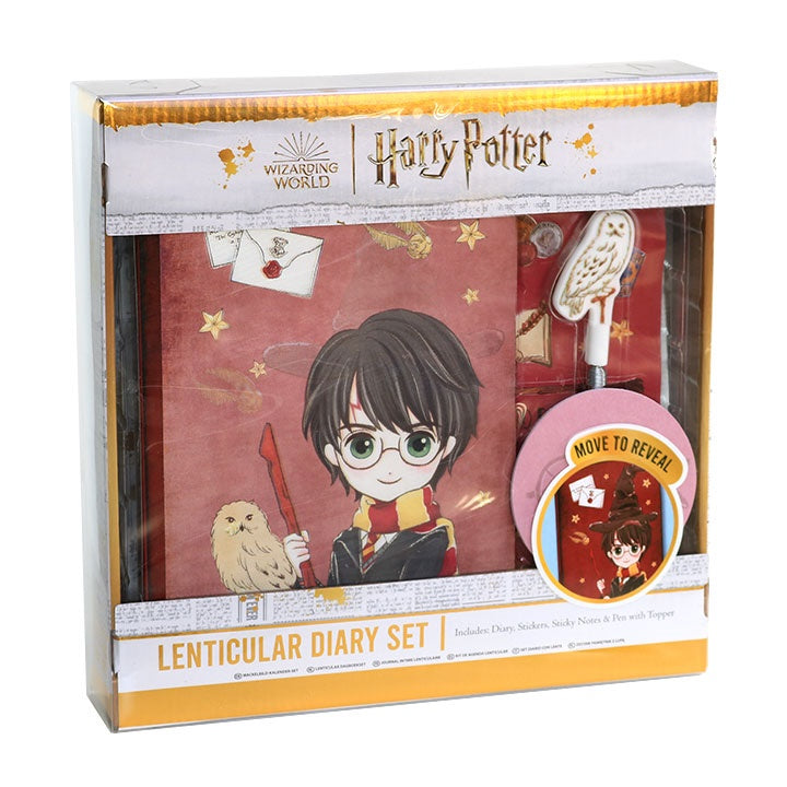 Bilježnica Harry Potter - set s dodacima 4 kom