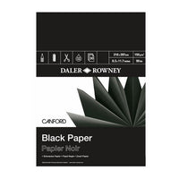 Blok crnog papira Daler-Rowney Canford – Canford A3