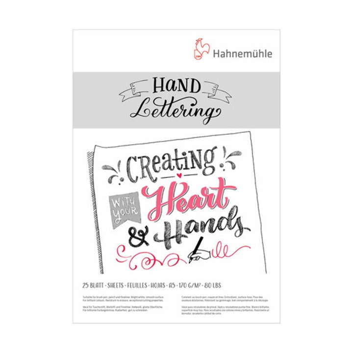 Blok papira Hahnemühle za hand lettering | različite dimenzije — slika 2