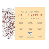 Blok za kaligrafiju CLAIREFONTAINE Ivory 130 g 25 listova – 24 x 30 cm