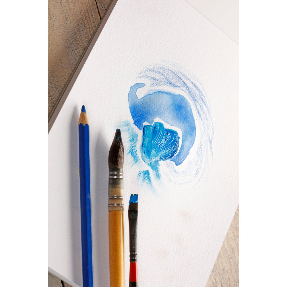 Blok za mix media Clairefontaine Paint'On a grain 250 g – 20 listova