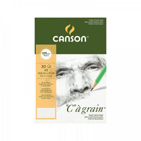 Blok za skiciranje CANSON C a grain 125 g/m² A5, 30 listova, spiralni uvez