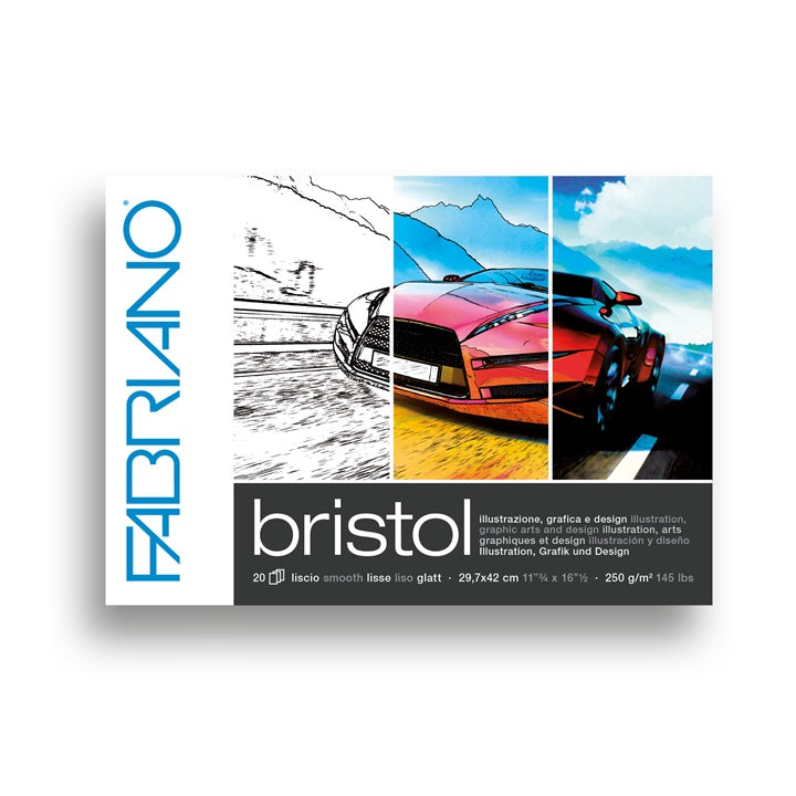 Blok za skiciranje FABRIANO BRISTOL | različite dimenzije — slika 2