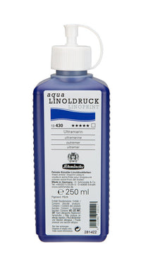Boja za linorez Schmincke aqua-LINOPRINT 250 ml – 430 Ultramarin