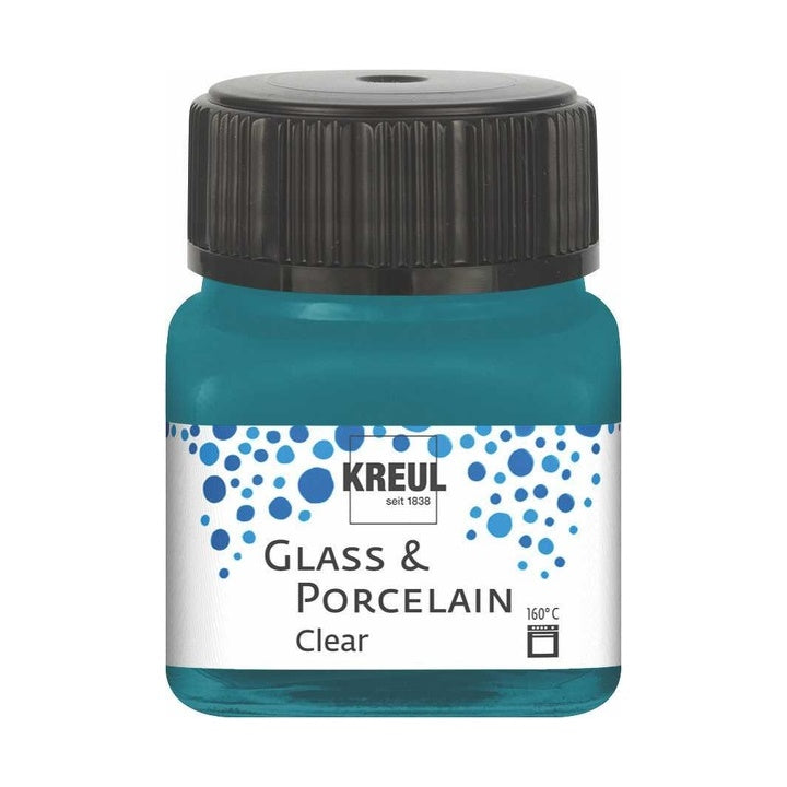 Boja za porculan HOBBY Line Porcelain Brillant 160° C | više nijansi - 16 - Tirkizno plava