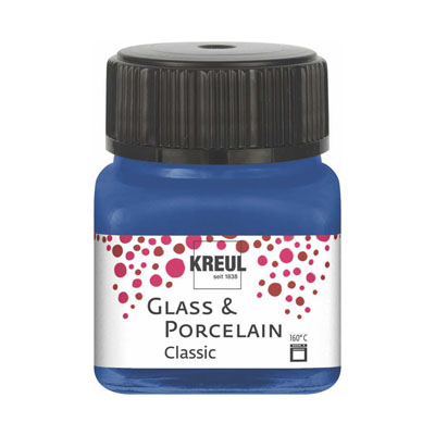 Boja za porculan HOBBY Line Porcelain Brillant 160° C | više nijansi - Kobalt plava