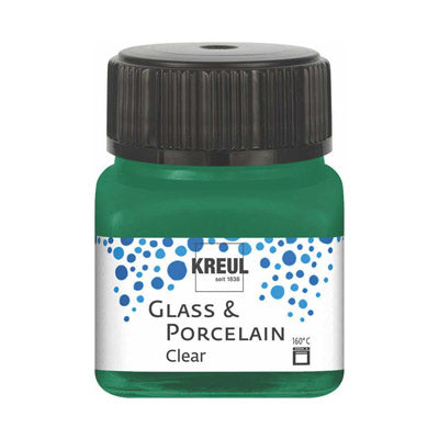 Boja za porculan HOBBY Line Porcelain Brillant 160° C | više nijansi - Tamnozelena [prozirna]