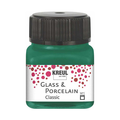 Boja za porculan HOBBY Line Porcelain Brillant 160° C | više nijansi - Tamnozelena