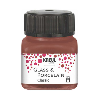 Boja za porculan HOBBY Line Porcelain Brillant 160° C | više nijansi - Konjak